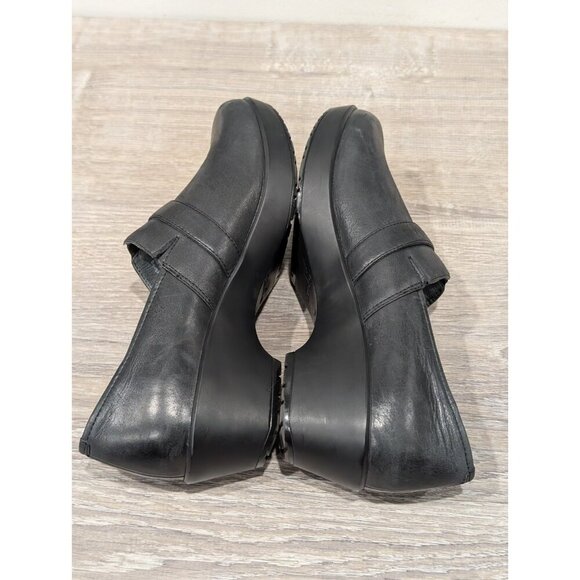 Dansko Tamara Womens Clog Size EU 39 - US 8.5-9 Buckle Black Leather Comfort - Picture 5 of 16